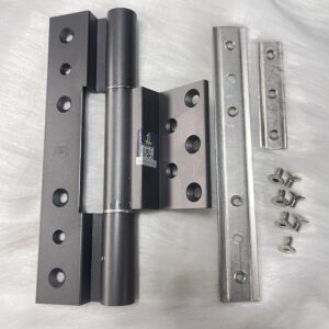 Bản lề 4D cánh khung màu xám (mặt trước)